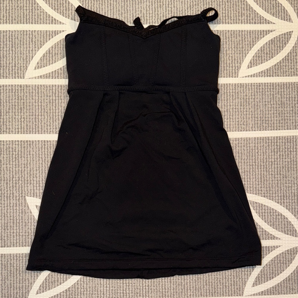 Black Spaghetti Strap Tank Top